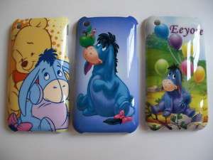 Eeyore Hard Cover Case for iPhone 3G 3GS   Set of 3 New  