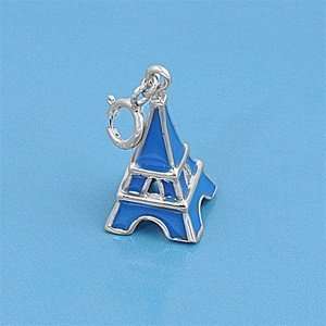   Tower With Clasp   For Adding On To A Bracelet   14mm Height: Jewelry