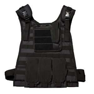 Black Swat Tactical Lightweight Modular Plate Carrier Vest with Molle 