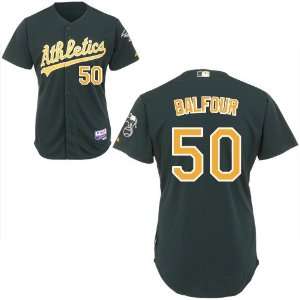  Grant Balfour Oakland Athletics Authentic Alternate Green 
