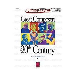  Hal Leonard Great Composers of the 20th Century (Book/CD 