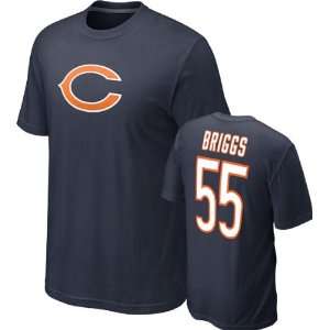   #55 Navy Nike Chicago Bears Name & Number T Shirt: Sports & Outdoors
