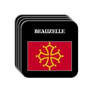  Midi Pyrenees   BEAUZELLE Set of 4 Mini Mousepad 