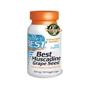 Vegetarian Supplements: Doctors Best   Best Muscadine Grape Seed 700 