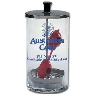  Australian Gold SANITIZING GLASS GOGGLE CONTAINER Beauty
