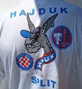 Hajduk Split Croatia Torcida t shirt soccer football  