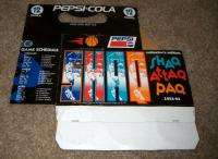 1992 93 PEPSI COLA SHAQUILLE ONEAL 6PACK PROMO CARTON  