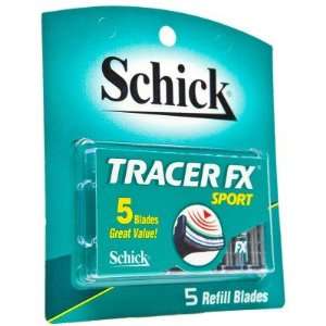  Schick  Tracer Fx Blade Refill (5 pack) Health & Personal 