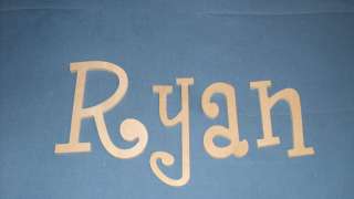   Wood Wall Letters $7 ship Wooden Name Nursery Child Baby Gift  