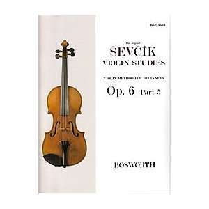 Sevcik Violin Studies   Opus 6, Part 5 Violin Method for Beginners 