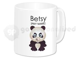 Personalised El Grande Large 15oz Mug  Baby Panda Design  Any Name
