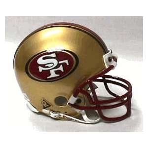  San Francisco 49ers Football Helmet   Mini Replica: Sports 