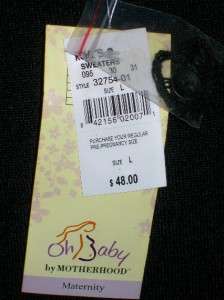 Oh Baby Motherhood Sweater M~L $44 48 ~UPic  