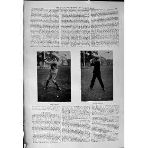  1900 Golf Men Ranson Pinkerton Tooting Bec Club Wilson 