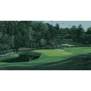   Augusta Hand Signed Framed Lithograph by Tony Harris 
