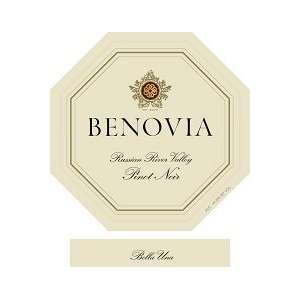  Benovia Pinot Noir Bella Una 2009 750ML Grocery & Gourmet 