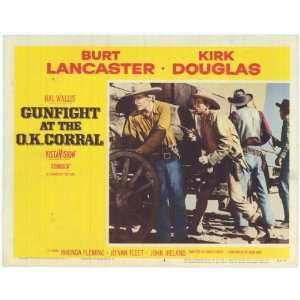  Gunfight at the O.K. Corral Movie Poster (11 x 14 Inches 