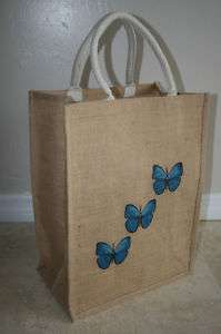 Eco Friendly Reusable Grocery Shopping Jute Bag Tote  