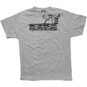  Speed and Strength TOF W/BULL TEE HTHGRY SM Automotive