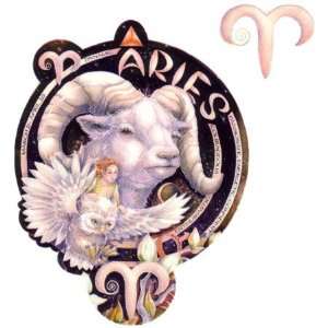  Jody Bergsma Romantic Zodiac Collection Aries Sticker 