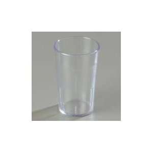 Carlisle 5501 07 Stackable Tumblers SAN Plastic Clear 5oz 6 DZ  