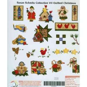  Bernina Embroidery Card QUILTED CHRISTMAS SCHMITZ Kitchen 