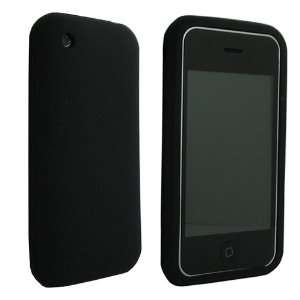   Black Silicone Soft Skin Case Cover for iPhone 3G 3GS 