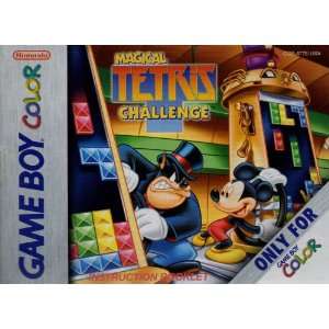  Magical Tetris Challenge GBC Instruction Booklet (Game Boy 