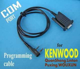 COM programming cable 4 Kenwood TK 208 TK 2160 TK 3107  
