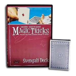 Easy To Learn Magic Tricks   Svengali Deck & DVD: Toys 