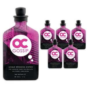   OC Gossip Silicone Emulsion Tanning Lotion Bronzer Dark Bed RSun Tan