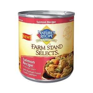 Natures Recipe Farm Stand Select Salmon Formula Canned Dog Food (24 