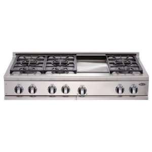  DCS CP486GDN 48In Stainless Steel Gas Cooktop Appliances