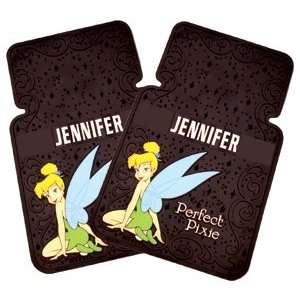  Personalized Tinker Bell Car Mat Set: Kitchen & Dining