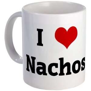  I Love Nachos Humor Mug by CafePress: Kitchen & Dining