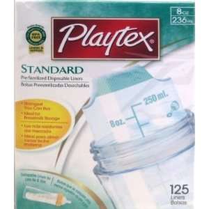  Playtex, Inc Baby Bottle Disposable 80Z 125Ct Case Pack 21 