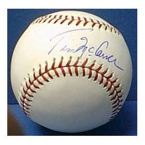 Tim McCarver Autographed Baseball 
