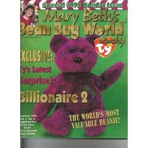  Mary Beths Bean Bag World Monthly December 1999 Vol.3 No 
