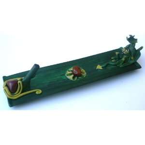  Dragon Fantasy Wooden Decorative Handmade Incense Burner 