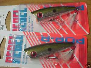 NEW REBEL POP R LURES GREAT FOR BASS  