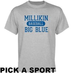  Millikin Big Blue Ash Custom Sport T shirt   Sports 