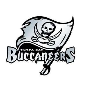 Tampa Bay Buccaneers Silver Auto Emblem *SALE*:  Sports 