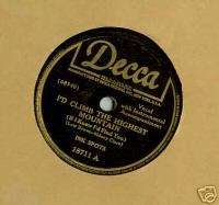   INK SPOTS Id Climb The Highest Mountain & Thoughtless Vocals +  