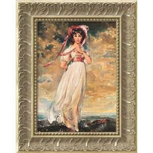  Pinkie, 1794 Framed Canvas Art by Sir Thomas Lawrence,18.8 
