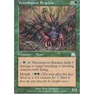    the Gathering   Venomspout Brackus   Onslaught   Foil Toys & Games