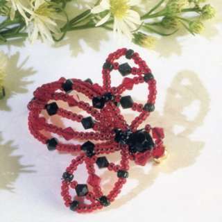 Lori Ladybug Beaded Bug Pin Kit Mill Hill 2003 Jewelry 098063390213 