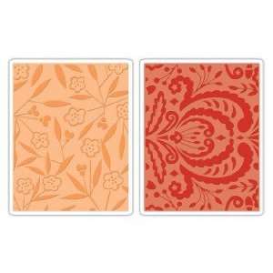    Sizzix Embossing Folders   Thickets and Swirls Set