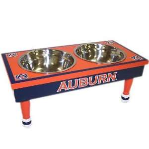    Auburn Tigers Orange Navy Blue Pet Diner
