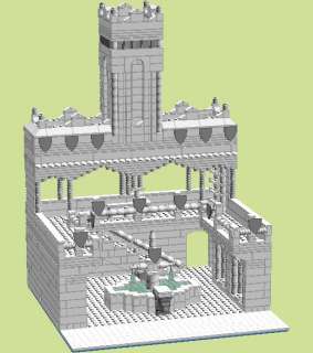 LEGO Custom Modular Building Instructions Old Square 10224 10182 10185 