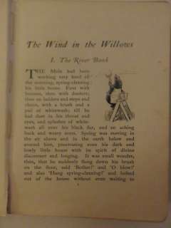 Wind in the Willows Kenneth Grahame 1931 1st with Ernest E.H. Shepard 